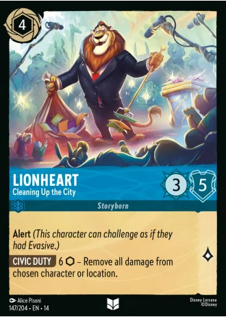Lionheart - Cleaning Up the City #147/257 — Hyperia City