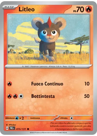 Litleo #015/131 — Evoluzioni Prismatiche
