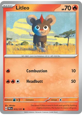Litleo #015/131 — Prismatic Evolutions