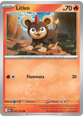 Litleo #023/132 — Megaevoluzione