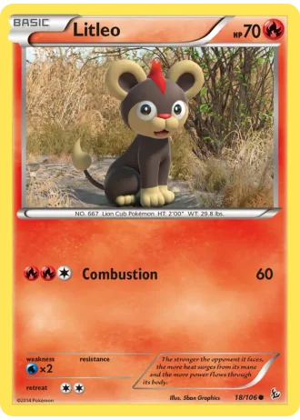 Litleo #18/106 — Flashfire