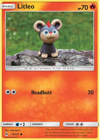 Litleo #18/131 — Forbidden Light