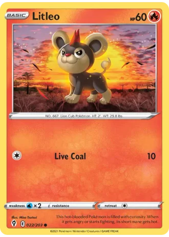 Litleo #22/203 — Evolving Skies