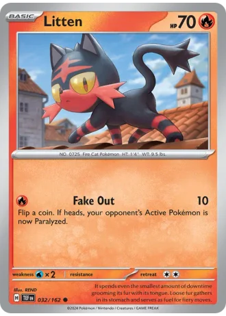 Litten #032/162 — Temporal Forces