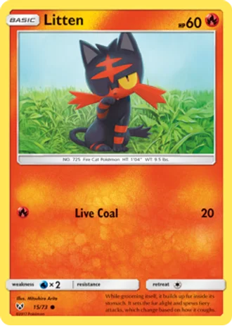 Litten #15 — Shining Legends