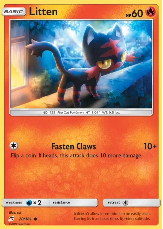 Litten #20/181 — Team Up
