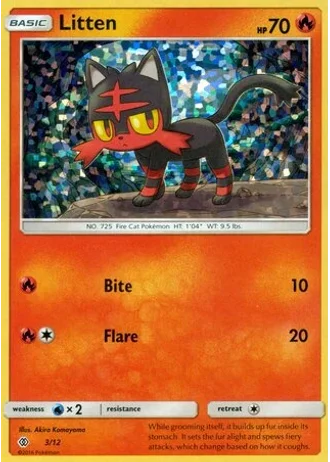 Litten #3 — McDonald's Collection 2017
