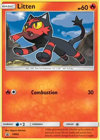 Litten SM02 — Sun & Moon Promos