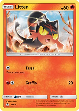 Litten SM08 — Sole e Luna Promos