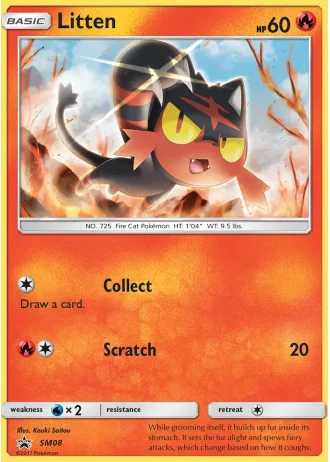 Litten SM08 — Sun & Moon Promos