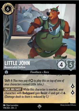 Little John - Resourceful Outlaw #178/204 — Into the Inklands