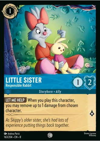 Little Sister - Responsible Rabbit #163/204 — Reign of Jafar