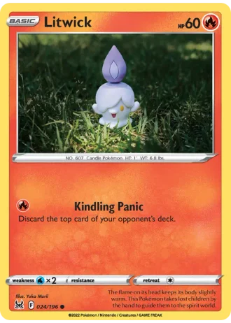 Litwick #024/196 — Lost Origin