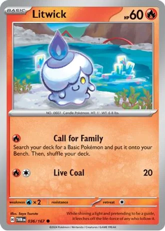 Litwick #036/167 — Trick or Trade 2024