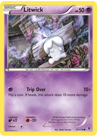 Litwick #41/119 — Phantom Forces