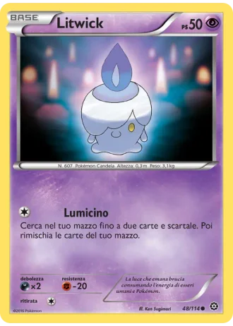 Litwick #48/114 — Vapori Accesi