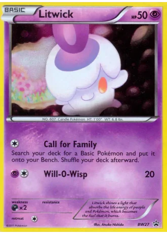 Litwick BW27 — Black & White Promos