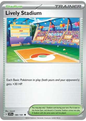 Lively Stadium #180/191 — Surging Sparks