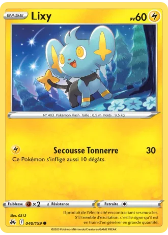 Lixy #040/159 — Zénith Suprême