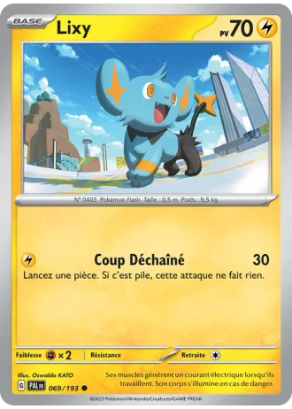 Lixy #069/193 — Évolutions à Paldea