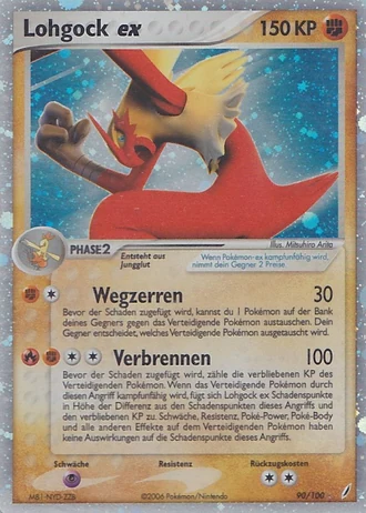 Lohgock ex #90/100 — EX Crystal Guardians
