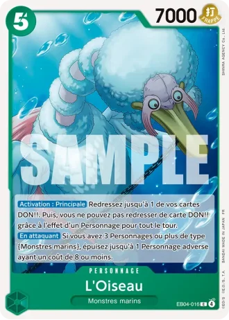 L'Oiseau (EB04-016) — Les Sept de la Mer d'Azur (OP14-EB04)