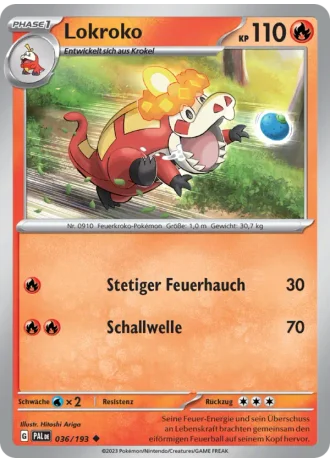 Lokroko #036/193 — Entwicklungen in Paldea
