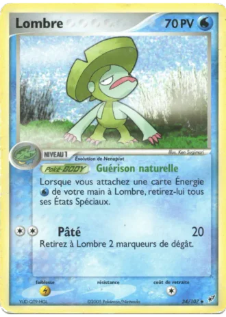 Lombre #34/107 — EX Deoxys