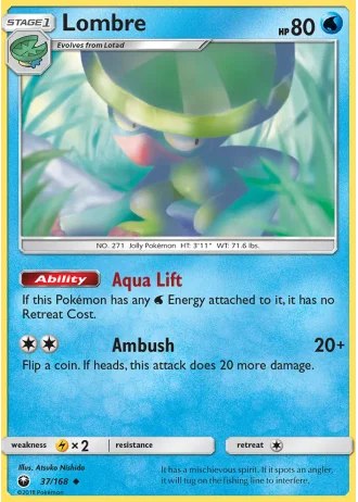 Lombre #37/168 — Celestial Storm
