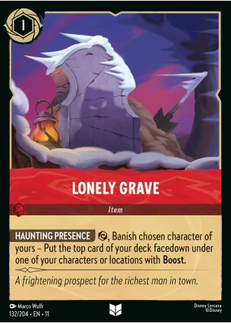 Lonely Grave #132/204 — Winterspell