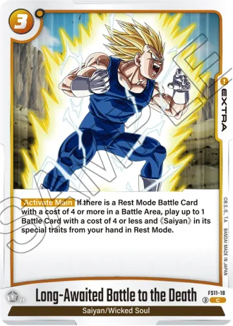 Long-Awaited Battle to the Death  FS11-18 — Starter Deck EX: The Phase of Evolution (FS11)