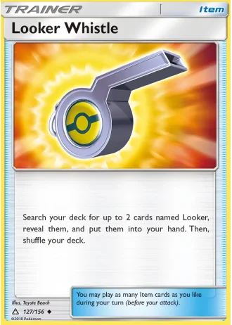 Looker Whistle #127/156 — Ultra Prism