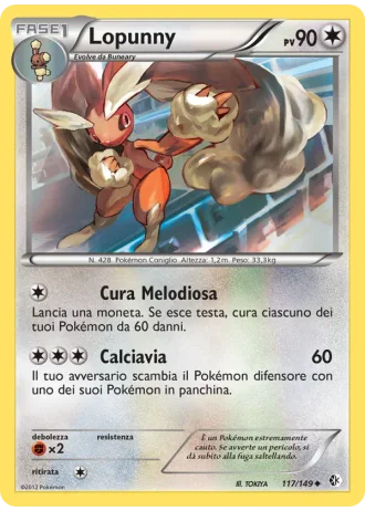 Lopunny #117/149 — Confini Varcati
