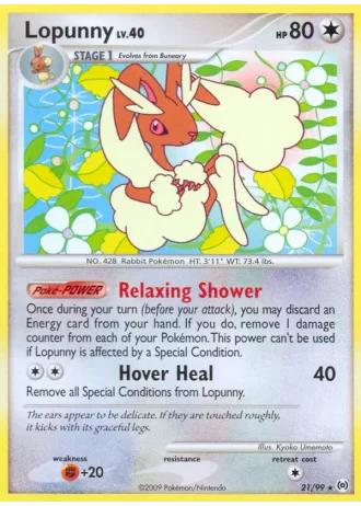 Lopunny #21/99 — Arceus