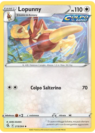 Lopunny #213/264 — Colpo Fusione