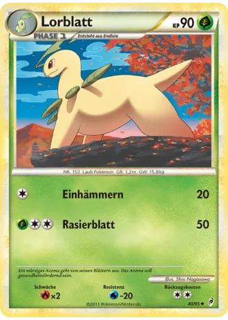 Lorblatt #40/95 — Ruf der Legenden