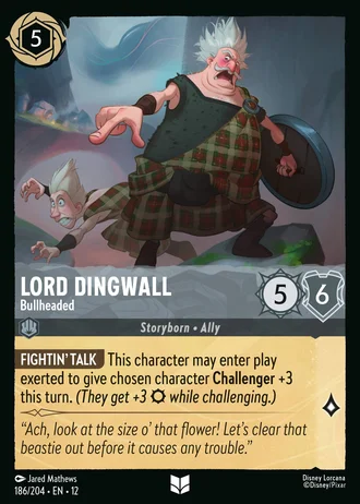 Lord Dingwall - Bullheaded #186/257 — Wilds Unknown
