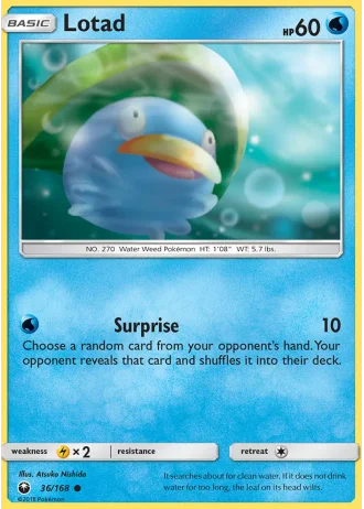 Lotad #36/168 — Celestial Storm