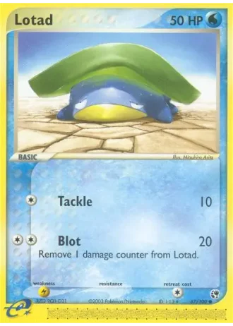 Lotad #67 — Sandstorm
