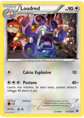 Loudred #81/124 — Destini Incrociati