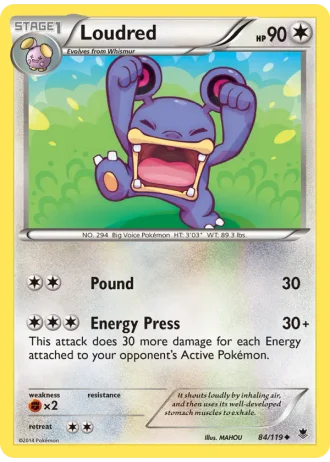 Loudred #84 — Phantom Forces