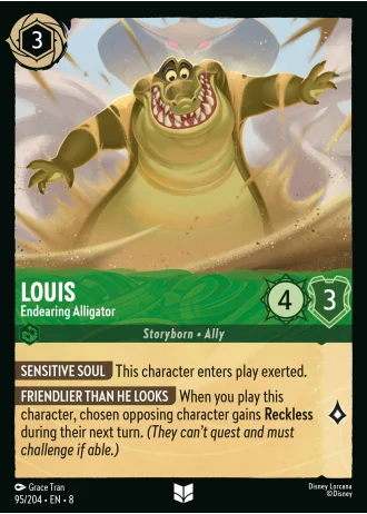 Louis - Endearing Alligator #95/204 — Reign of Jafar