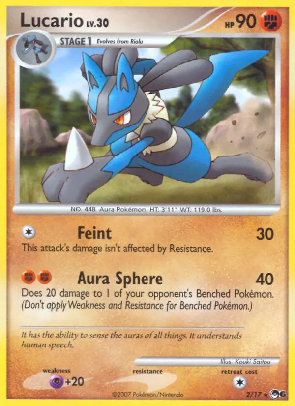 Lucario #2 — POP Series 6