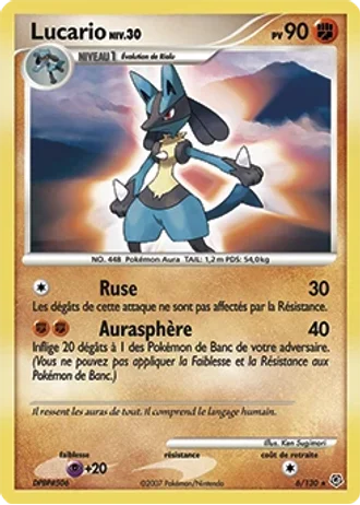 Lucario #6 — Diamant & Perle