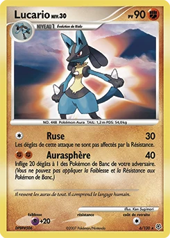 Lucario #6 — Diamant & Perle