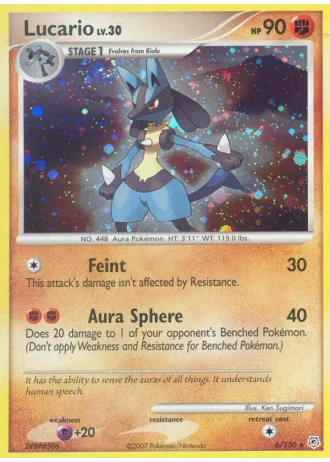 Lucario #6 — Diamond & Pearl
