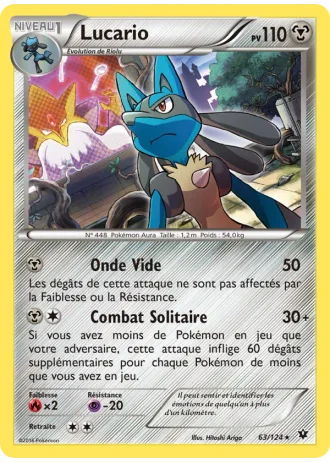 Lucario #63/124 — Impact des Destins