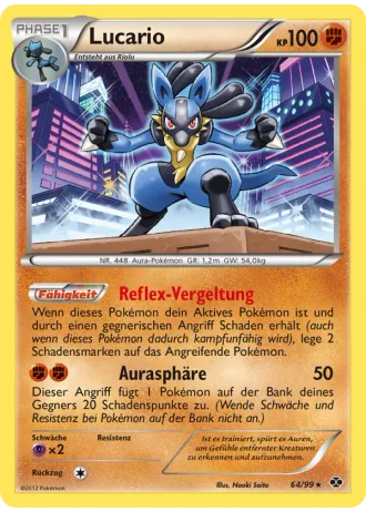 Lucario #64/99 — Kommende Schicksale