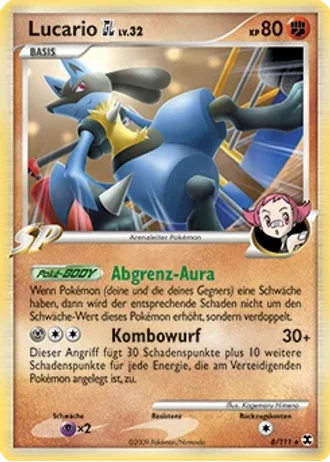 Lucario GL #8/111 — Aufstieg der Rivalen