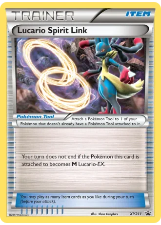 Lucario Spirit Link XY211 — XY Promos